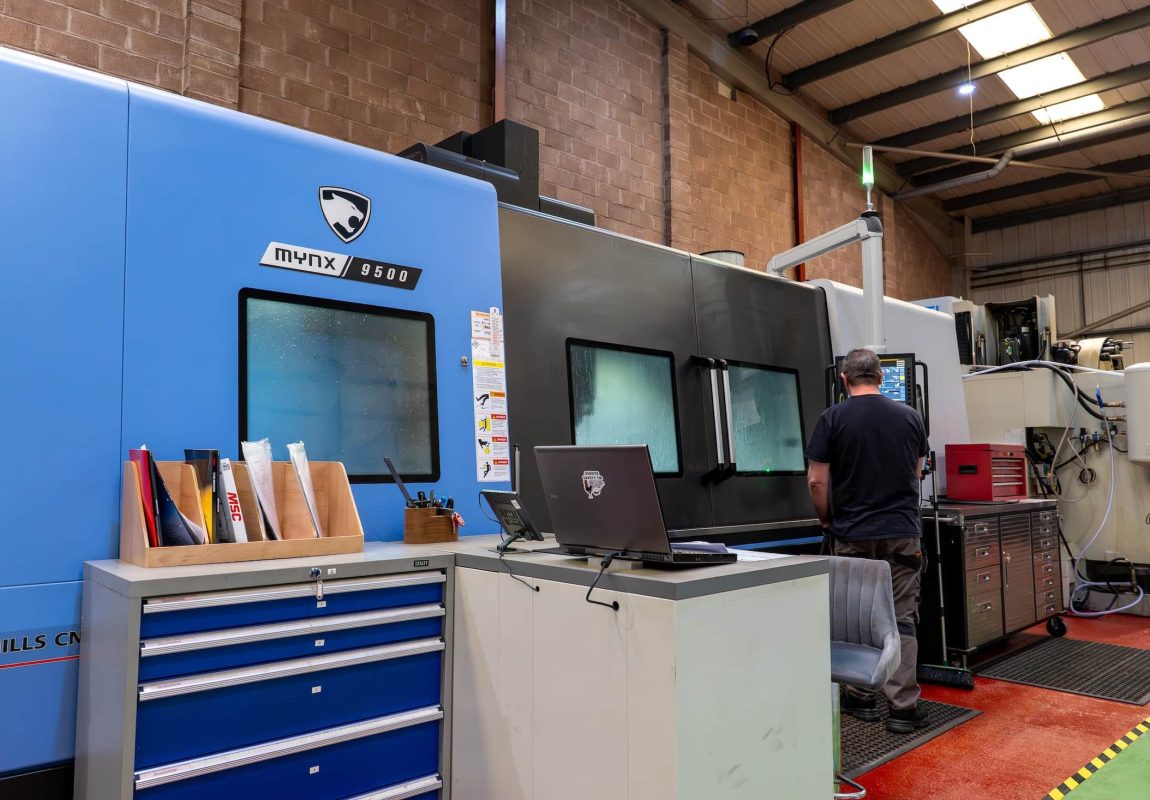 CNC Machining of small & large parts North West UK